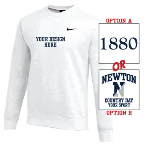 Nike Men's Club Crew (White)