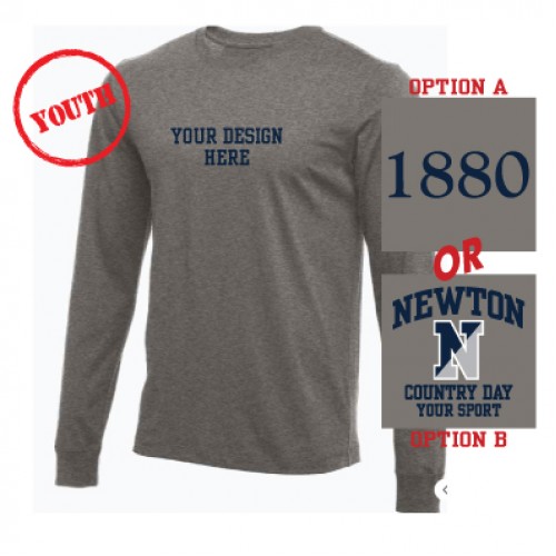 Nike Youth L/S Legend (D. Grey)